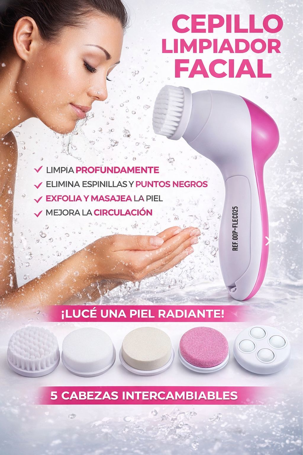 CEPILLO FACIAL 5 EN 1