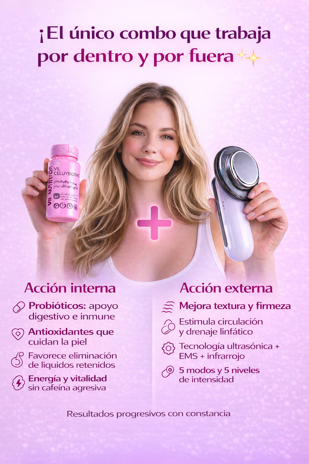 ULTRASONIDO INFRAROJO+CELULYTBIOTIC